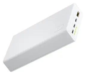 Green Cell GC PowerPlay20S bílá / Powerbanka / 20000 mAh / 22,5 W / PD / USB-C