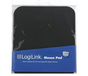 LogiLink ID0096 černá / Podložka pod myš / 250 x 220 x 3 mm