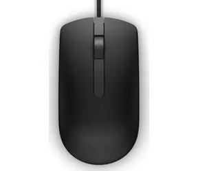 DELL MS116 / Optická myš / 1000dpi / 2 tlačítka + rolovací kolečko / USB / 1.8 m