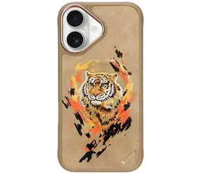 Nimmy Tiger iPhone 16 hnědá / Pouzdro / MagSafe