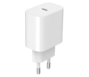 Gembird TA-UC-PD20-01-W bílá / Síťová nabíječka / 1x USB-C / 20W / PD