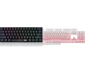 Redragon K630 DragonBorn / Herní klávesnice / mechanická / Outemu Red / RGB / USB / Ombre klávesy