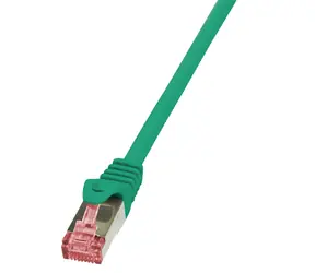 LogiLink zelená / Patch kabel / Cat6 / S/FTP / RJ-45 / 3 m