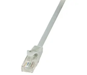 LogiLink UTP Cat.5e šedý / Patch kabel / 15 m / RJ45 - RJ45
