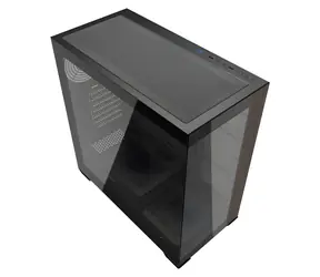 darkFlash DS900W černá / Počítačová skříň / ATX / bez ventilátorů / tvrzené sklo / USB-C