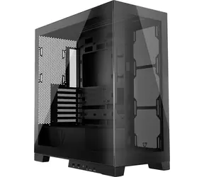 MODECOM Volcano Space černá / Skříň / Micro ATX / 1x USB-C / tvrzené sklo / bez zdroje