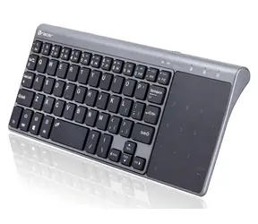 Tracer Expert šedá / Bezdrátová klávesnice s touchpadem / 96% / 2,4 GHz / Nano přijímač