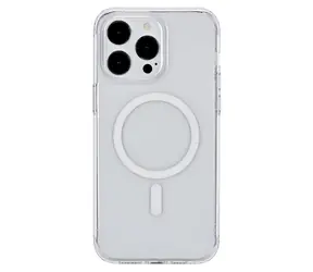 eSTUFF BERLIN Apple iPhone 15 Pro průhledná / Ochranný kryt / MagSafe / TPU