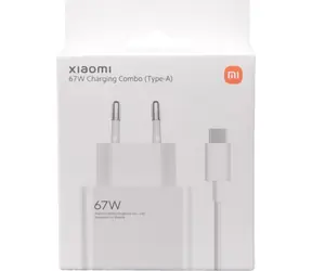 Xiaomi 67W Charging Combo / Nabíjecí adaptér + kabel USB-C / USB-A / 67 W