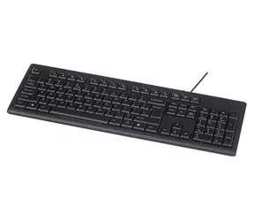 A4tech KR-83 černá / Klávesnice / Drátová / 100% (Full-size) / Membránová / USB