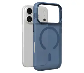 Puro Lightfeel iPhone 17 Pro transparentní modrá / Kryt / MagSafe