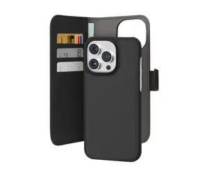 Puro Wallet Detachable černá / Pouzdro / MagSafe / iPhone 15 Pro Max