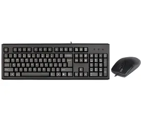 A4Tech KM-72620D černá / Set klávesnice a myši / Drátový / USB / QWERTY