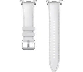 Samsung Hybridní řemínek Watch8 bílá (S/M/L) / Řemínek / Umělá kůže / Pro Galaxy Watch8, Watch8 Classic