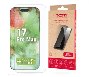 TOTI Screen Protect 2D iPhone 17 Pro Max / Ochranné sklo / 2D / tvrzené