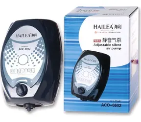 Vzduchovací kompresor ACO-6602 / 50-100 l akvárium / příkon 2,5 W / regulace výkonu / 1x výstup