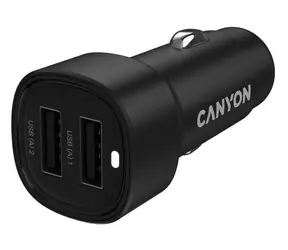 Canyon OnDrive 24 / Autonabíječka / 2x USB-A / 24 W