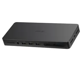 ASUS DC500 černá / Dokovací stanice / Thunderbolt 4 / 3x monitor / 96W PD / 2,5G LAN / čtečka karet