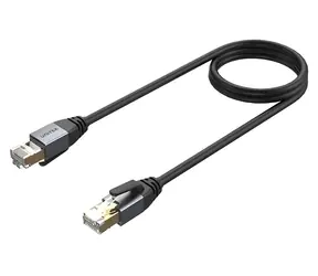 Unitek patch kabel Cat.8 2m černá / Patch kabel / S/FTP / RJ45 - RJ45