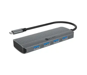 Icy Box IB-DK4022a-CPD stříbrná / Dokovací stanice / 1x HDMI 4K60Hz / 4x USB-A 3.2 Gen1 / USB-C PD 100W