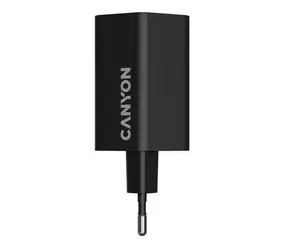 Canyon Hexagon 65 černá / Nabíječka / 65W / 2x USB-C / 1x USB-A