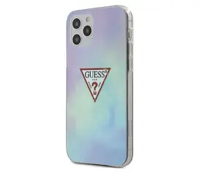 GUESS Tie & Dye Collection pouzdro pro Apple iPhone 12 Pro Max modrá / Pouzdro / Hardcase / 6,7"