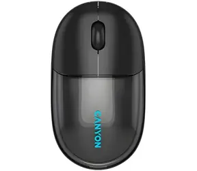 Canyon OnClick 24 černá / Bezdrátová optická myš / BT 5.1 + 2,4 GHz / 1200 dpi / 4 tlačítka / 500 mAh