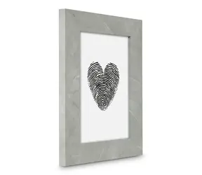 Hama LIO šedá / Portrétový rámeček / 13×18 cm / MDF