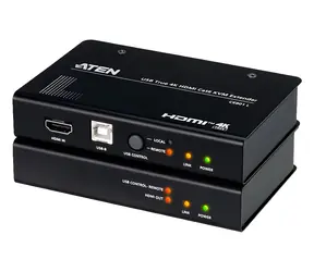 ATEN CE801 / KVM extender / HDMI 4K / Cat 6 / 4K do 70 m / FHD do 100 m / 4x USB 2.0