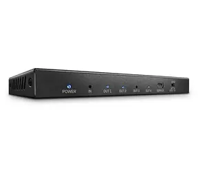 Lindy 4 Port HDMI 18G černá / HDMI splitter / 4K 60Hz / HDCP 2.2 / EDID management
