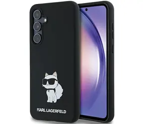 Karl Lagerfeld Silicone Choupette černá / Zadní kryt / Samsung Galaxy A35