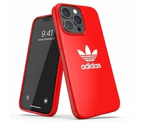 Adidas SnapCase Trefoil červená / Pouzdro / pro Apple iPhone 13, 13 Pro / motiv Trefoil