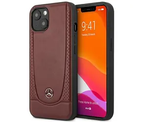Mercedes Urban Bengale červená / Pouzdro / Kůže / pro iPhone 14 Plus