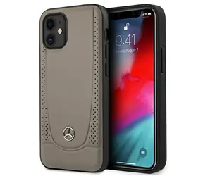 Mercedes Urban Line hnědá / Kryt / pro Apple iPhone 12 mini