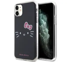 Hello Kitty Kitty Face černá / Kryt / Apple iPhone 11, Xr / IML