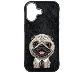 Nimmy Big Eyed Pet 2.0 Dog černá / Ochranný kryt / Apple iPhone 17