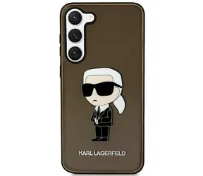 Karl Lagerfeld Ikonik černá / Zadní kryt / Samsung Galaxy S23+ / Pevný