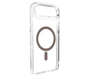 Puro Lite Mag iPhone 17 Air transparentní, hnědý rámeček / Kryt / MagSafe