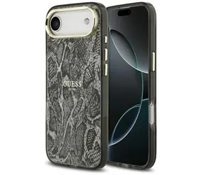 Guess Python Pattern MagSafe pro iPhone Air černá / Zadní kryt / MagSafe