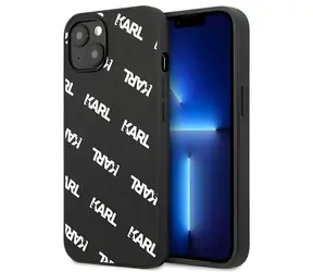 Karl Lagerfeld Allover Kryt pro Apple iPhone 13 mini černá / Kryt / Apple iPhone 13 mini