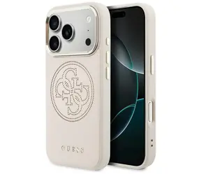Guess Perforated 4G Pink / Zadní kryt / MagSafe / Apple iPhone 17 Pro Max