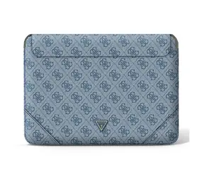 Guess 4G Uptown Triangle Logo modrá / Obal na notebook / 16"