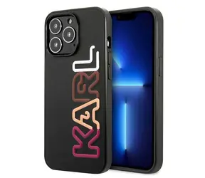 Karl Lagerfeld Multipink Brand černá / Zadní kryt / Apple iPhone 13, iPhone 13 Pro