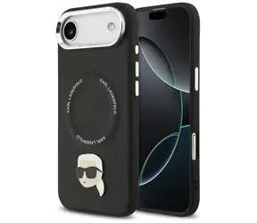 Karl Lagerfeld Karl Pin černá / Zadní kryt / MagSafe / iPhone Air