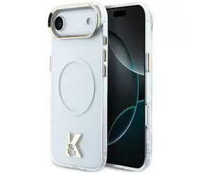 Karl Lagerfeld IML K Head Logo čirá / Zadní kryt pro iPhone Air / MagSafe