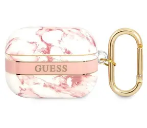 Guess GUAPHCHMAP Marble Strap Collection růžová / Pouzdro / pro Apple AirPods Pro