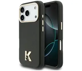Karl Lagerfeld Karl Head Logo MagSafe černá / Zadní kryt / iPhone 17 Pro