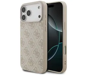 Guess 4G Classic růžový / Zadní kryt / Apple iPhone 17 Pro Max