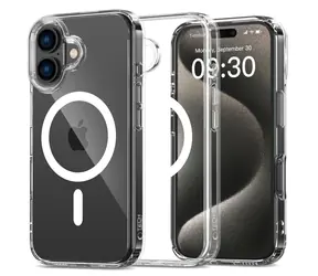 Tech-Protect FlexAir Hybrid iPhone 16 čirý / Kryt / MagSafe