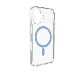Puro Lite Mag iPhone 17 transparentní, modrý prstenec / Kryt / MagSafe